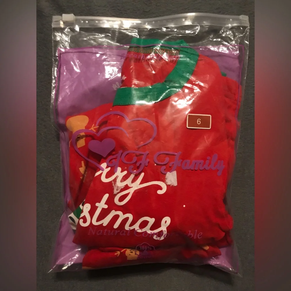 NEW Kids Christmas Pajama Set